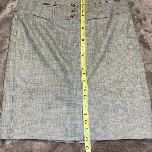 TEENFLO | Light Wool Skirt with Corset Waist - sz 8 - Picture 7 of 10